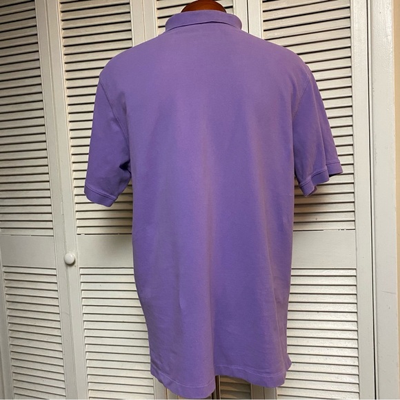 Vineyard Vines Size Large Classic Fit Purple Polo Cotton - Picture 4 of 6